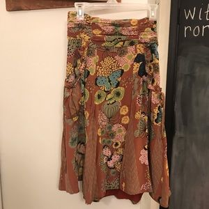 Floral Patterned Skirt